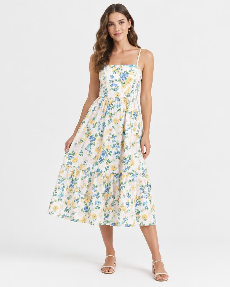 Vestido Floral Verão
